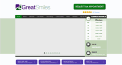 Desktop Screenshot of greatsmilesnj.com